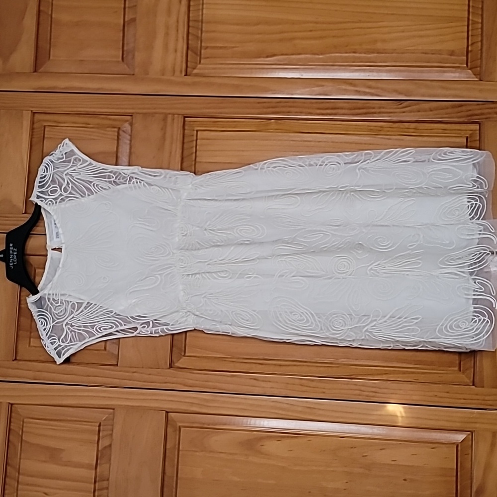 Zara white dress size 13-14